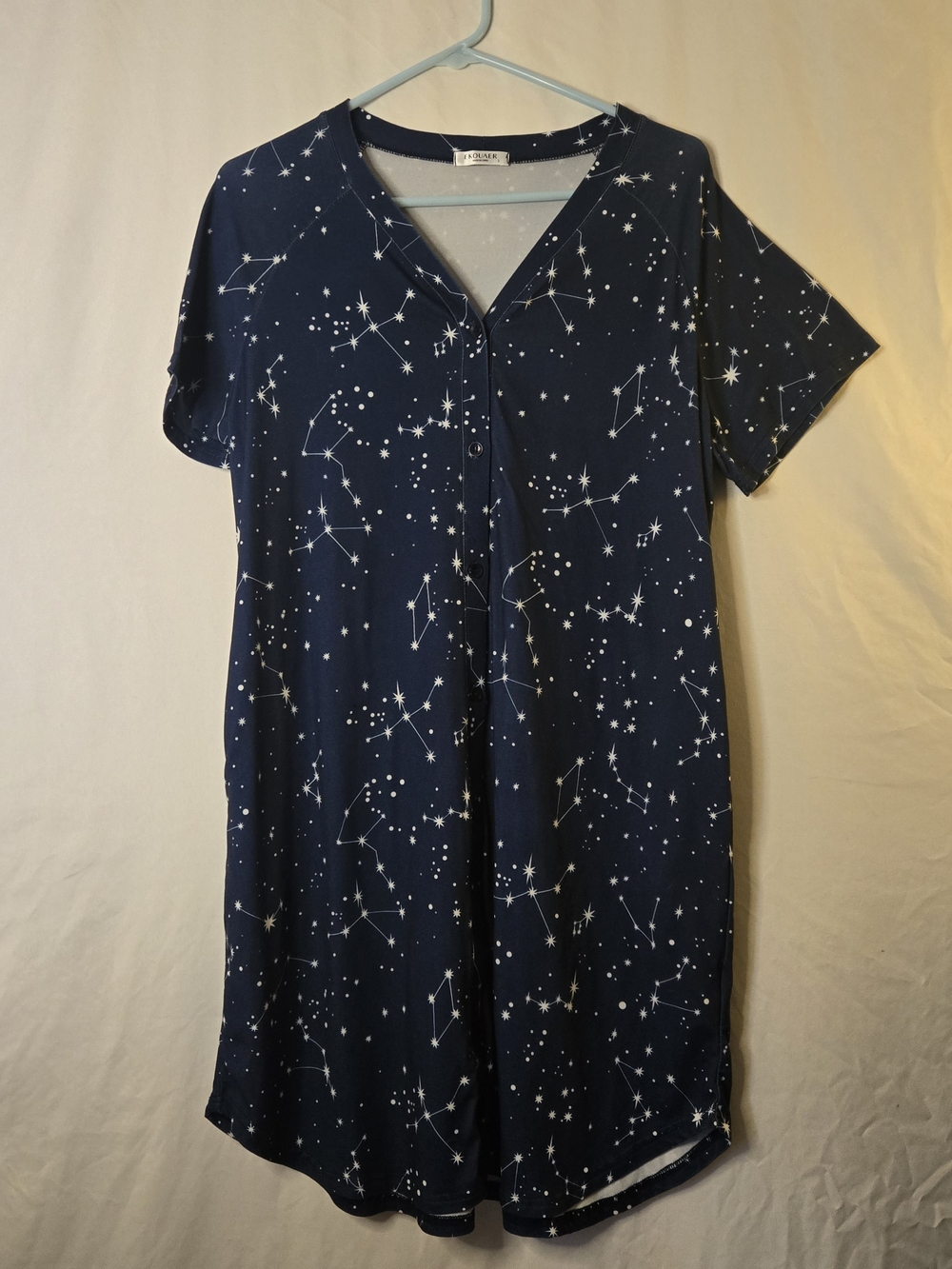 Women's Navy Constellation Nightshirt - Unbranded